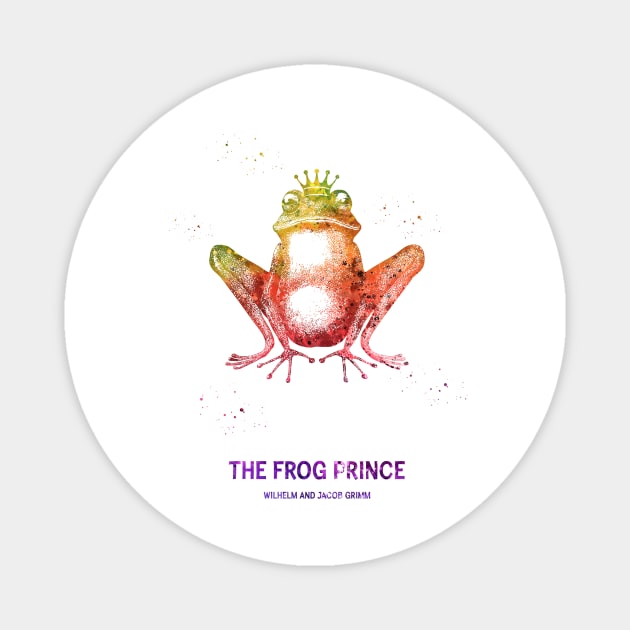 The Frog Prince Magnet by erzebeth